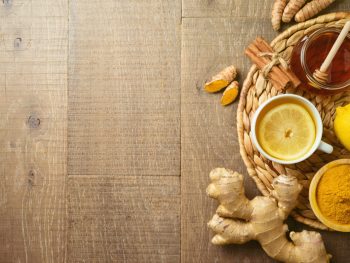 Nutritious ingredients spread out for a tasty, healthy recipe