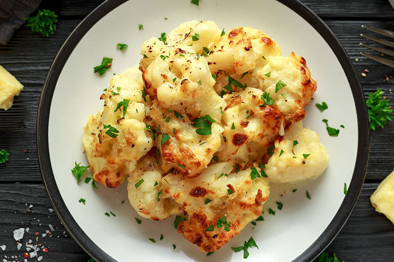 Roasted Cauliflower Breakfast Treat