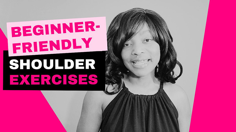 Beginner-friendly shoulder exercises.