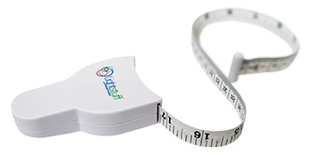 Self-measuring tape measure.